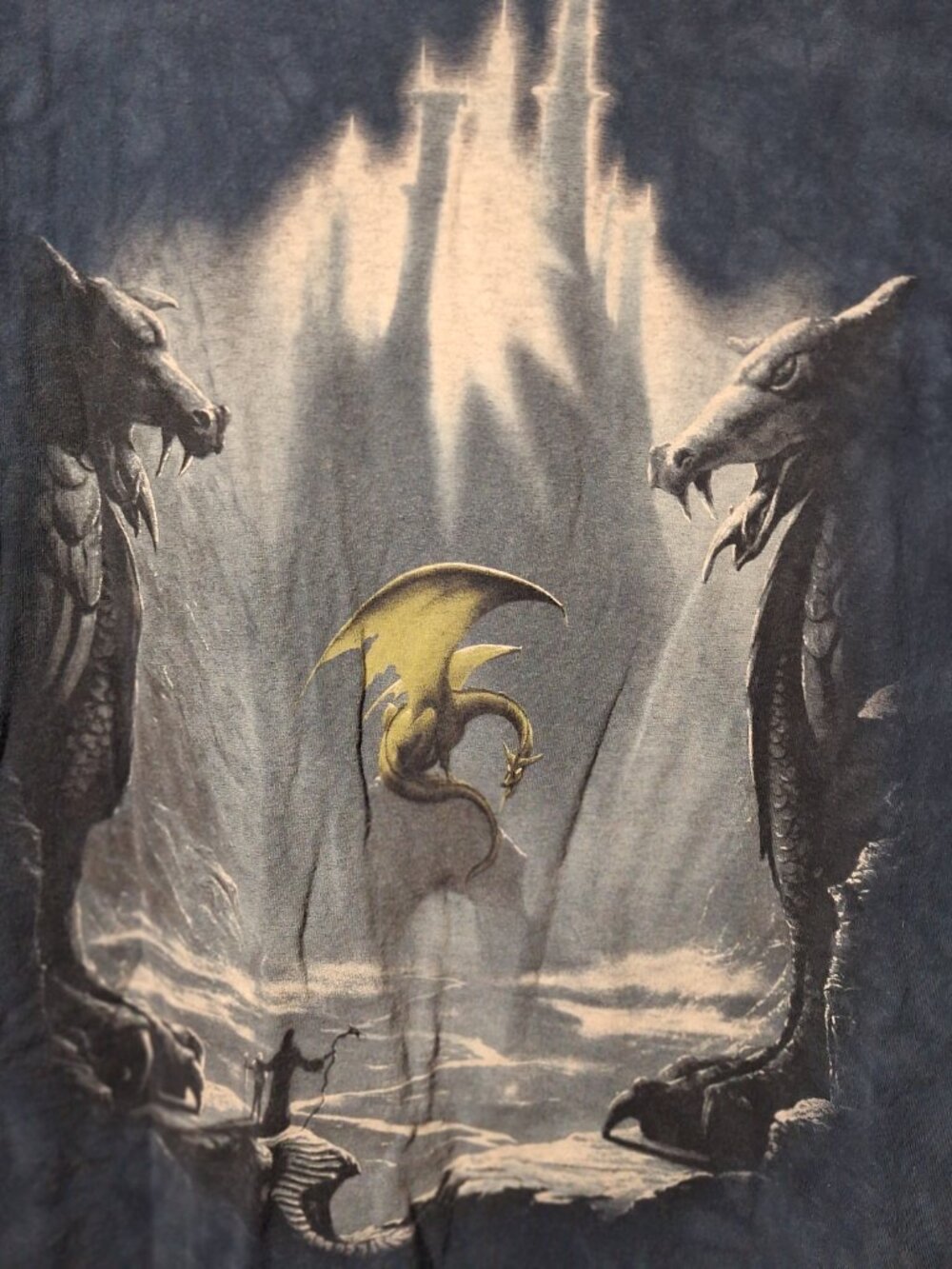 The Mountain Dragon T-Shirt, Blue, XL - Picture 3 of 6